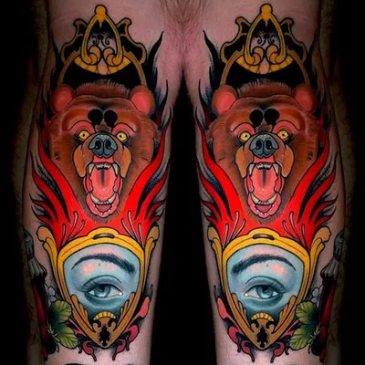 Umbrellaface tattoo 037