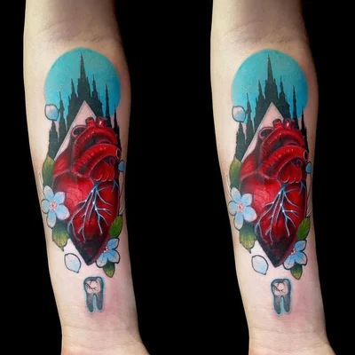 Umbrellaface tattoo 038