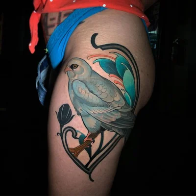 Umbrellaface tattoo 039