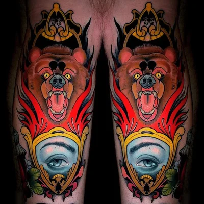 Umbrellaface tattoo 043