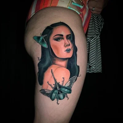 Umbrellaface tattoo 044