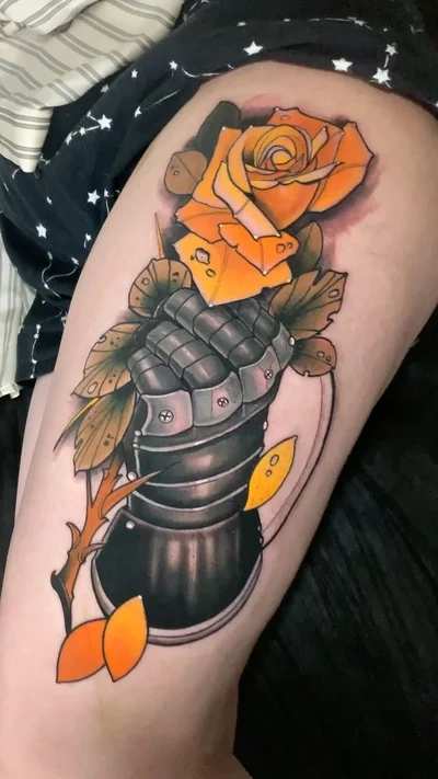 Umbrellaface tattoo 048