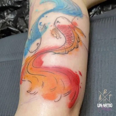 Benne and Chrissa tattoo 014