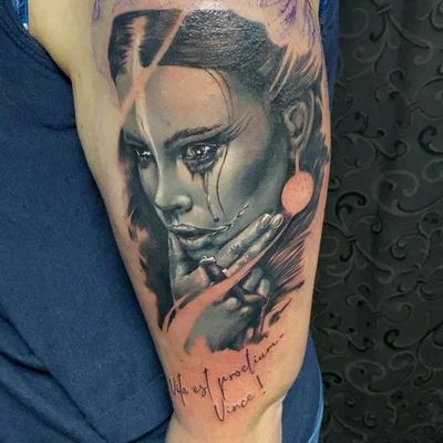 Benne and Chrissa tattoo 017