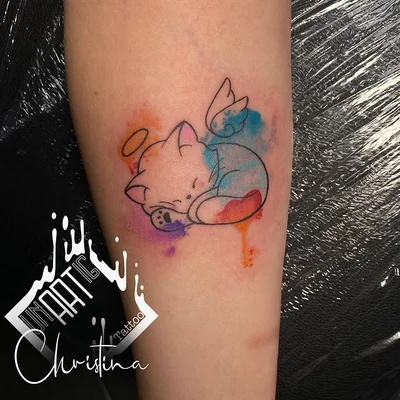 Benne and Chrissa tattoo 019