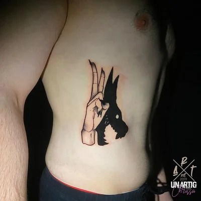 Benne and Chrissa tattoo 023