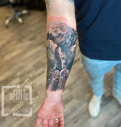Benne and Chrissa tattoo 024