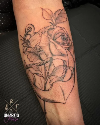 Benne and Chrissa tattoo 027