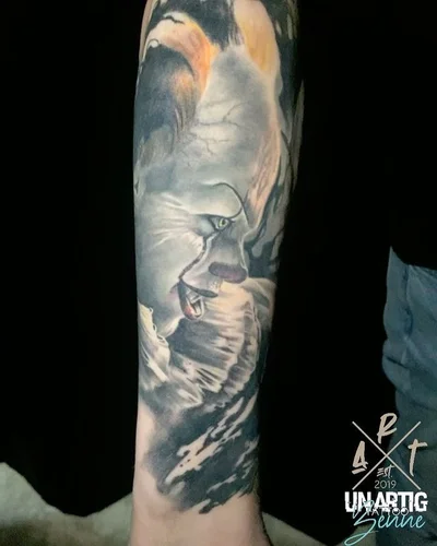 Benne and Chrissa tattoo 036