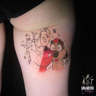 Benne and Chrissa tattoo 037