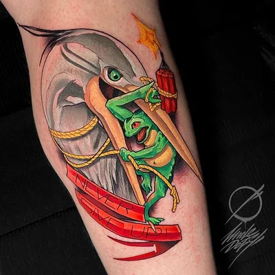 Ilya Tarlykov Defy tattoo 007
