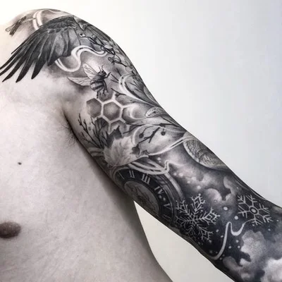 Mossy Fable tattoo 048