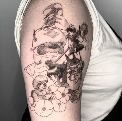 Mossy Fable tattoo 049