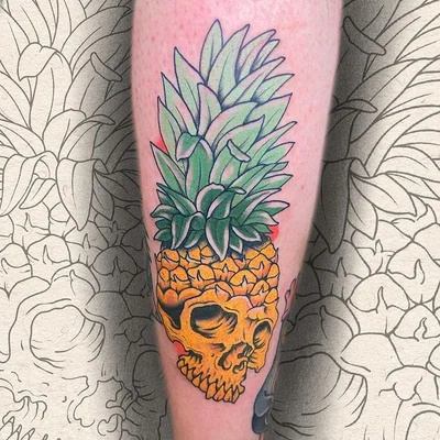 Amber Rainbow tattoo 007