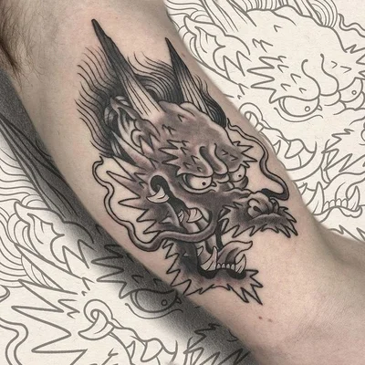 Amber Rainbow tattoo 012