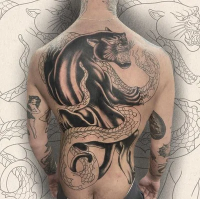 Amber Rainbow tattoo 018