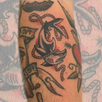 Amber Rainbow tattoo 023