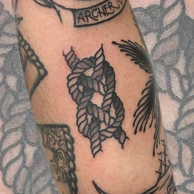 Amber Rainbow tattoo 029