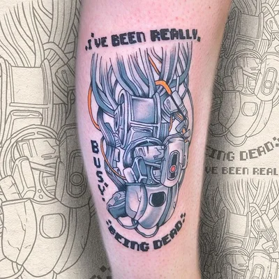Amber Rainbow tattoo 048