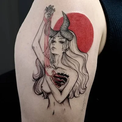 Usagi Mayu tattoo 007