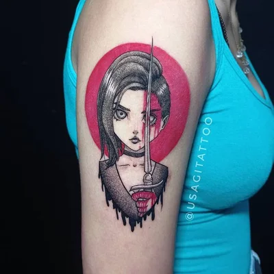 Usagi Mayu tattoo 011