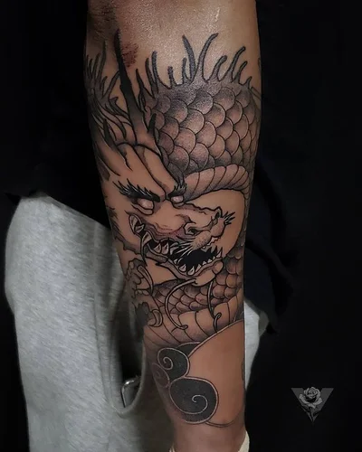 Victoria Affliction tattoo 007
