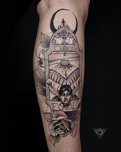 Victoria Affliction tattoo 008