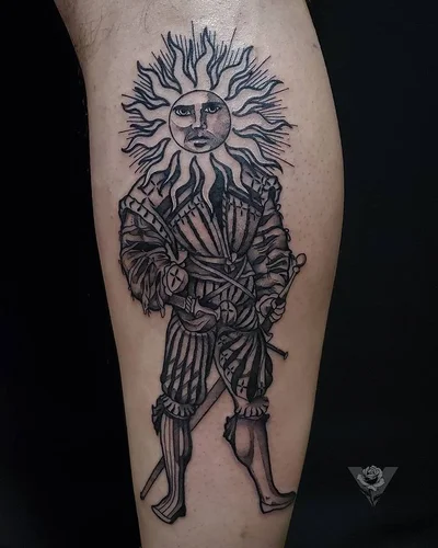 Victoria Affliction tattoo 013