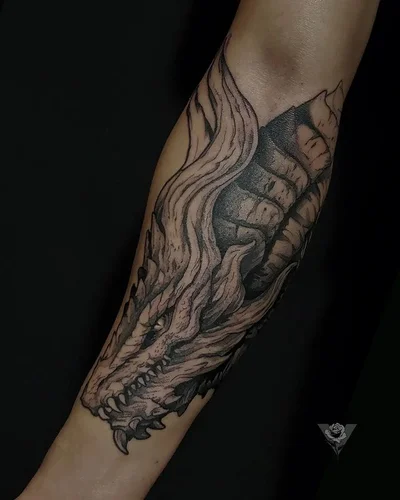 Victoria Affliction tattoo 021