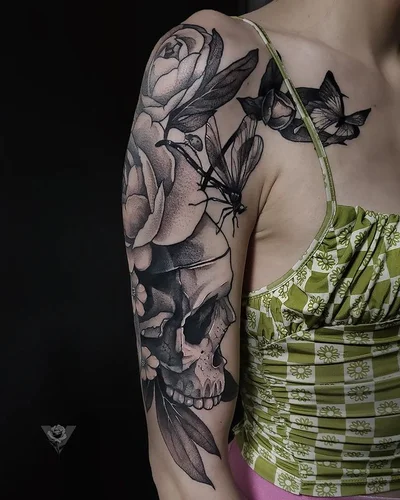 Victoria Affliction tattoo 030