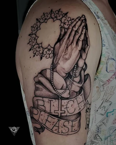 Victoria Affliction tattoo 035