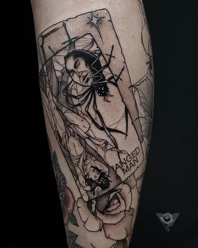 Victoria Affliction tattoo 039