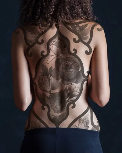 Victoria Affliction tattoo 048