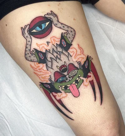 Kevin Vallat tattoo 022