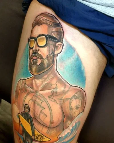 Ruben Van tattoo 040