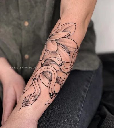Vasili (or Vasilisk) tattoo 007