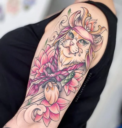 Vasili (or Vasilisk) tattoo 032