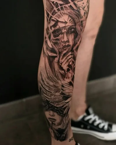 Abel Suárez tattoo 050