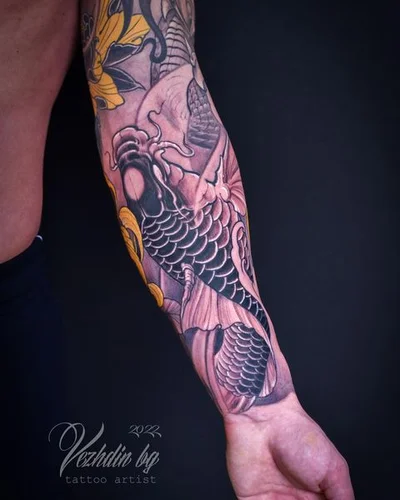 Vezhdin Вожда tattoo 018