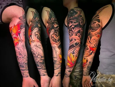 Vezhdin Вожда tattoo 024