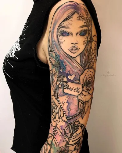 Victoria Victory tattoo 010