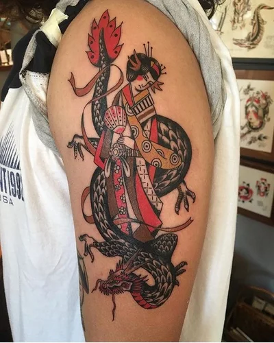 Vintage Daggers Tattoo tattoo 029