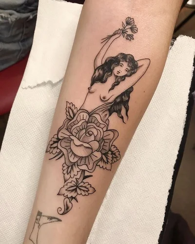 Vintage Daggers Tattoo tattoo 038