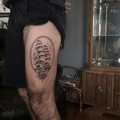 Vintage Daggers Tattoo tattoo 039