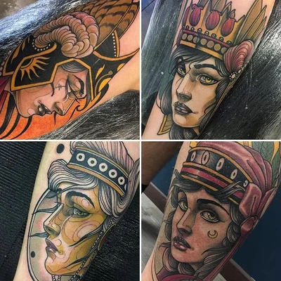 Viola Cristiano tattoo 020