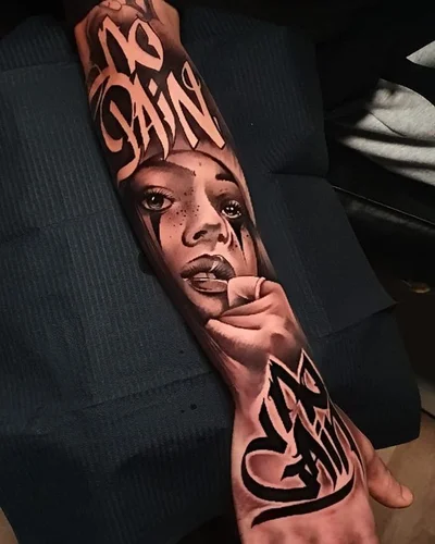 Virgen Santa Tattoo tattoo 014