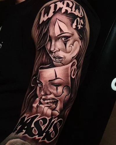 Virgen Santa Tattoo tattoo 022