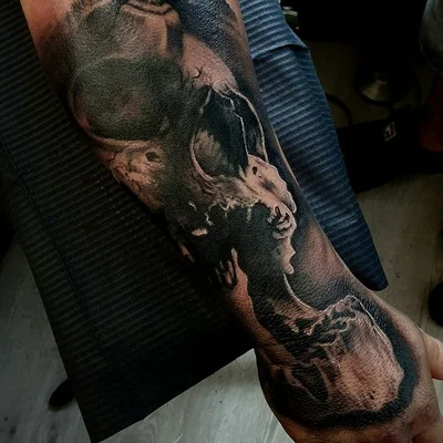 Virgen Santa Tattoo tattoo 038