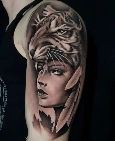 Virgen Santa Tattoo tattoo 041