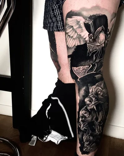 Viktor László tattoo 044